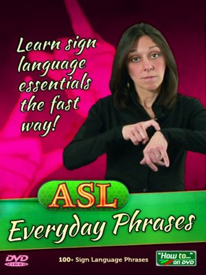 cover image of ASL Everyday Phrases